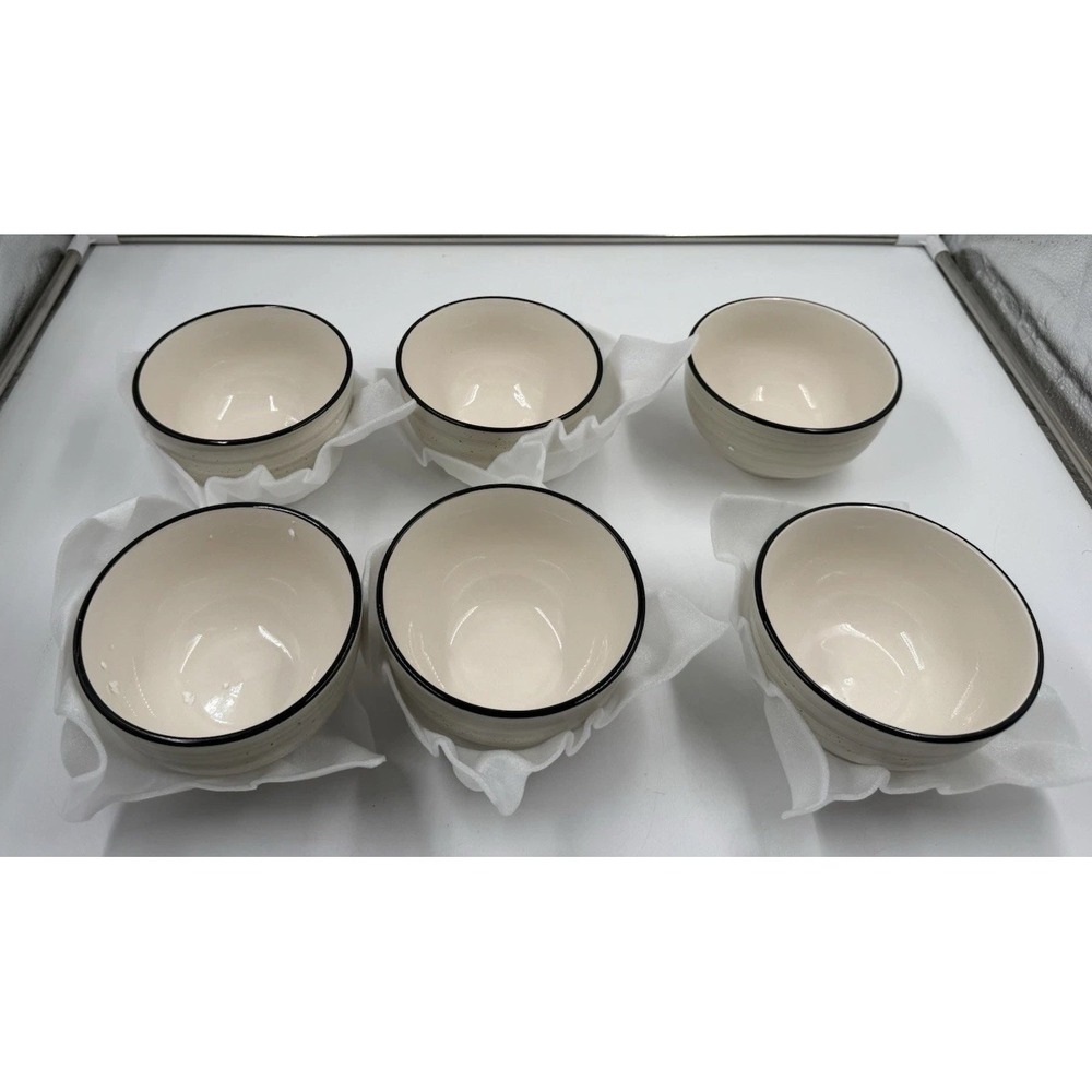 Vancasso Starry 24oz Bowls For Soup Ceramic Soup‎ Bowl Set Of  6